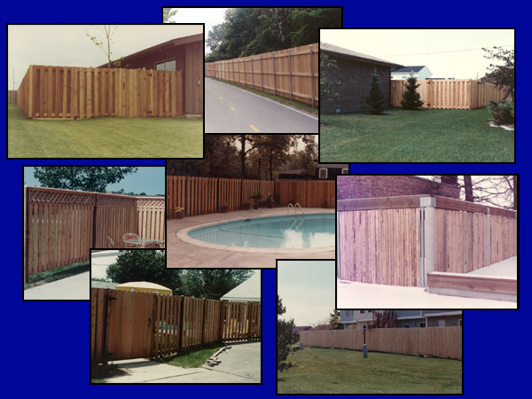 Wood Privacy Fence